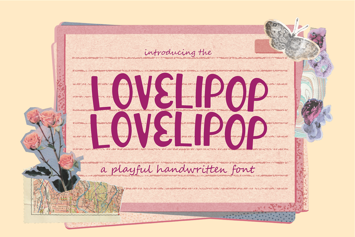 Lovelipop - Playful Font, a Handwritten Font by Berdansabersama (Photo 1 of 10)