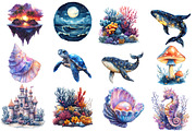 The Magical Ocean Sublimation Bundle, an Illustration by Designworld (Thumbnail 3 of 5)