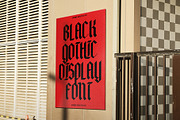 Blackville - Gothic Blackletter Font, a Blackletter Font by Pekotype (Thumbnail 14 of 15)