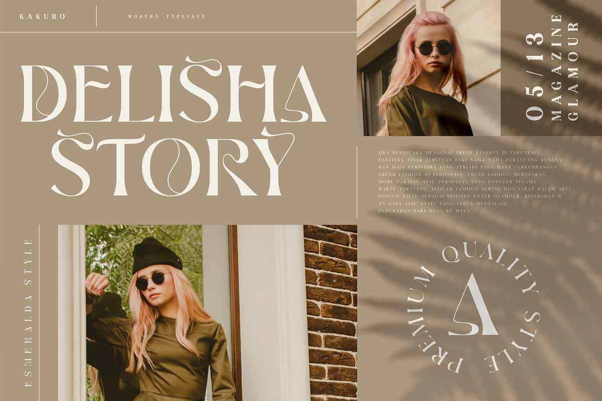 BROW VOLKY Stylish Serif Font, a Serif Font by Storytype Studio (Photo 6 of 10)