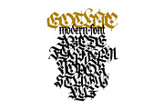 Gothic vector letters, an Object Graphic by GeekClick (Thumbnail 4 of 7)