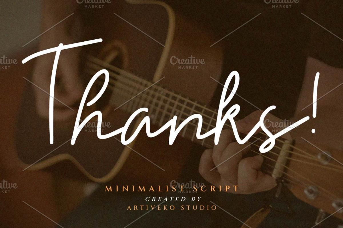 Elitta Minimalist Script Font, a Script Font by Artiveko (Photo 8 of 8)