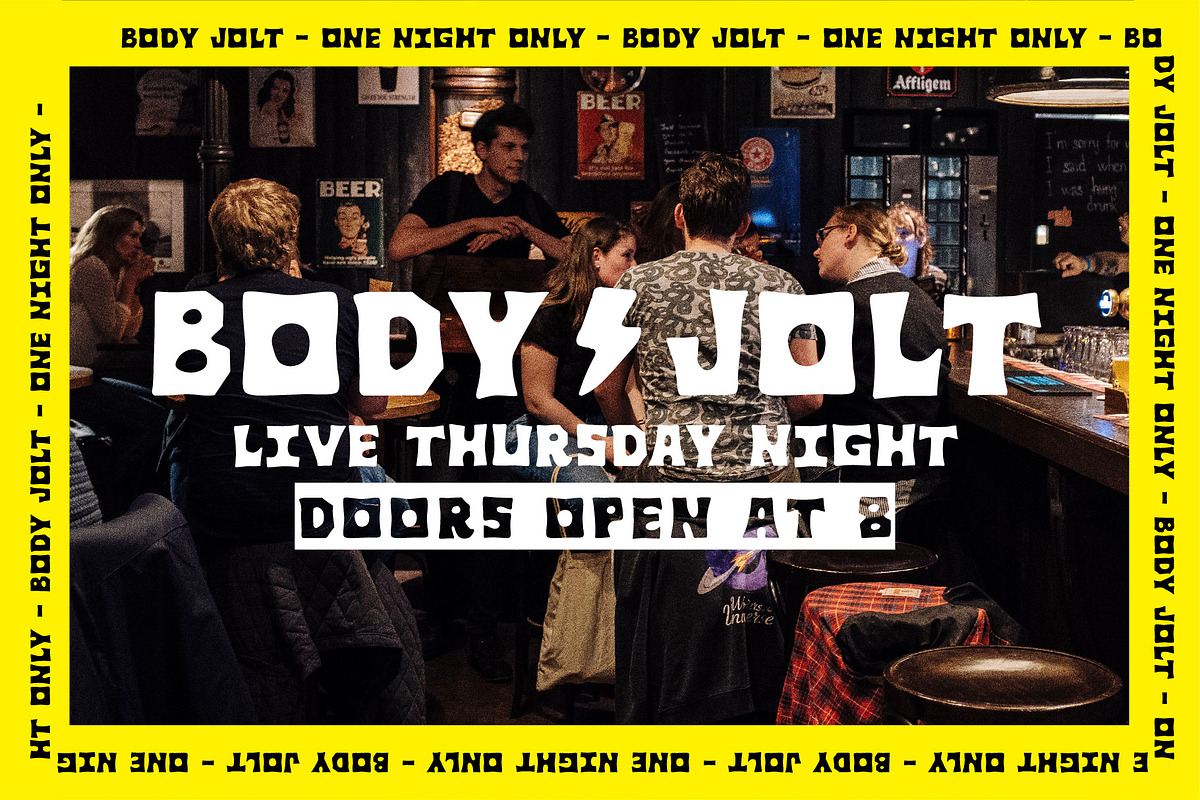 VS Dive Bar // Display Font, a Font by Vicarel Studios (Photo 4 of 13)