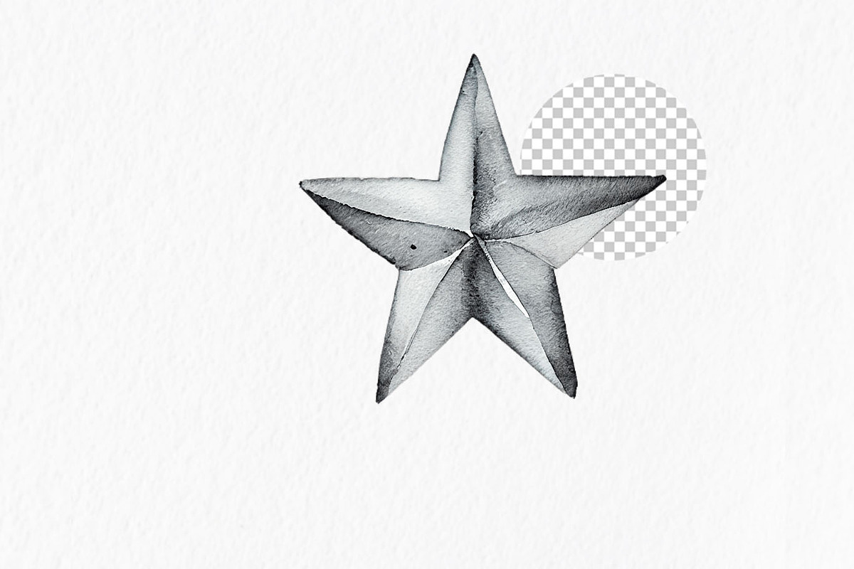 Silver stars and moon Clipart, an Object Graphic by MyLittleMeow (Photo 2 of 5)