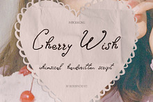Cherry Wish Romantic Font