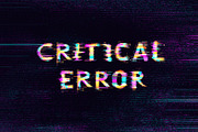 Digital Glitch Pixel Letters Overlay, a Symbol Font by PhotoSpirit (Thumbnail 5 of 8)