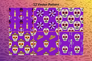 Día de los Muertos: A Festive Design, a Seasonal Illustration by Elatedowl (Thumbnail 2 of 15)