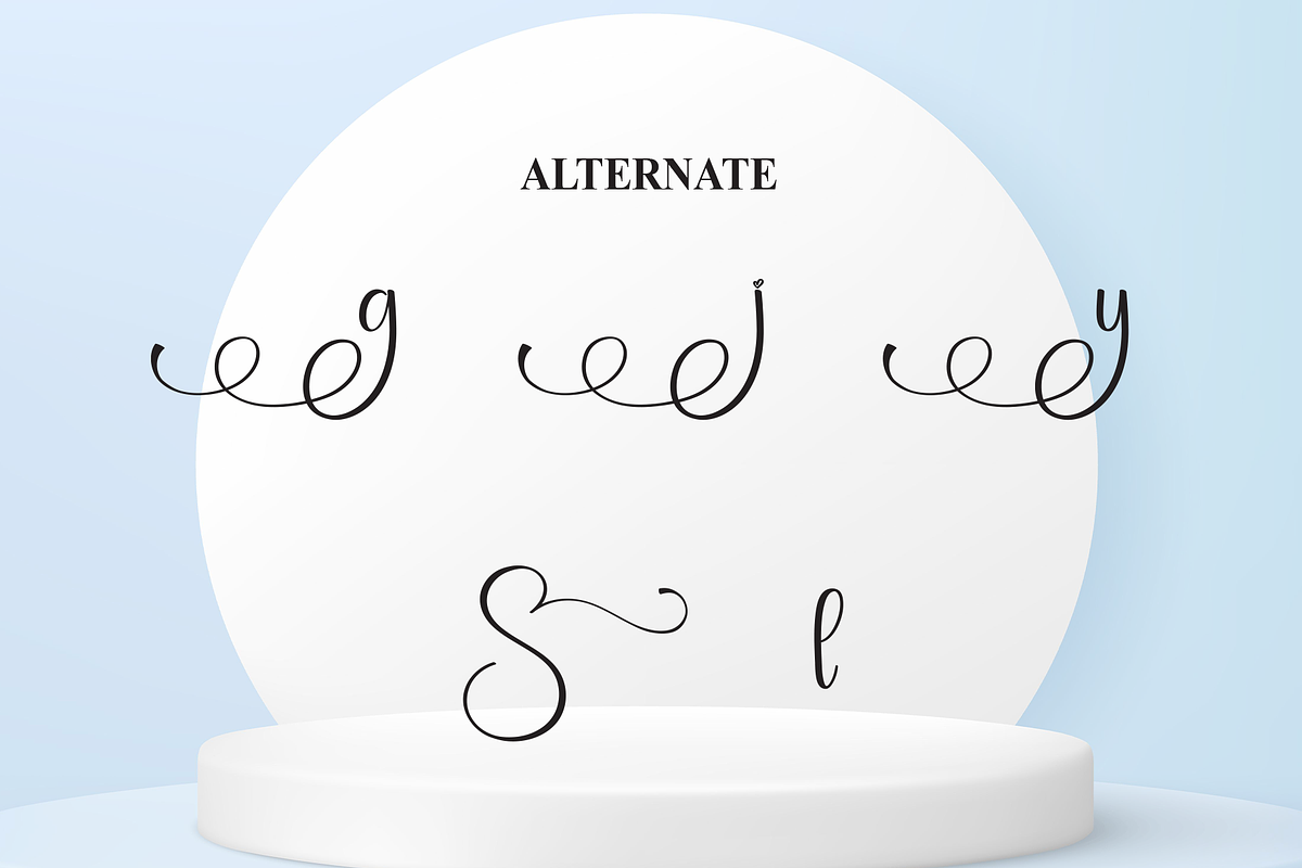 Standing | Script Font, a Handwritten Font by Scratchones (Photo 8 of 9)