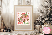 Preppy Merry Christmas Coquette Png, an Illustration by CreationArt (Thumbnail 4 of 4)