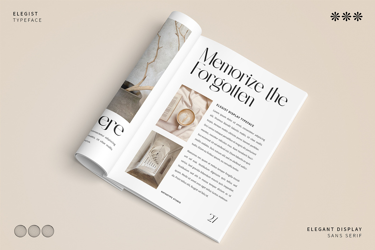 Elegist, a Sans Serif Font by Nathatype (Photo 4 of 10)