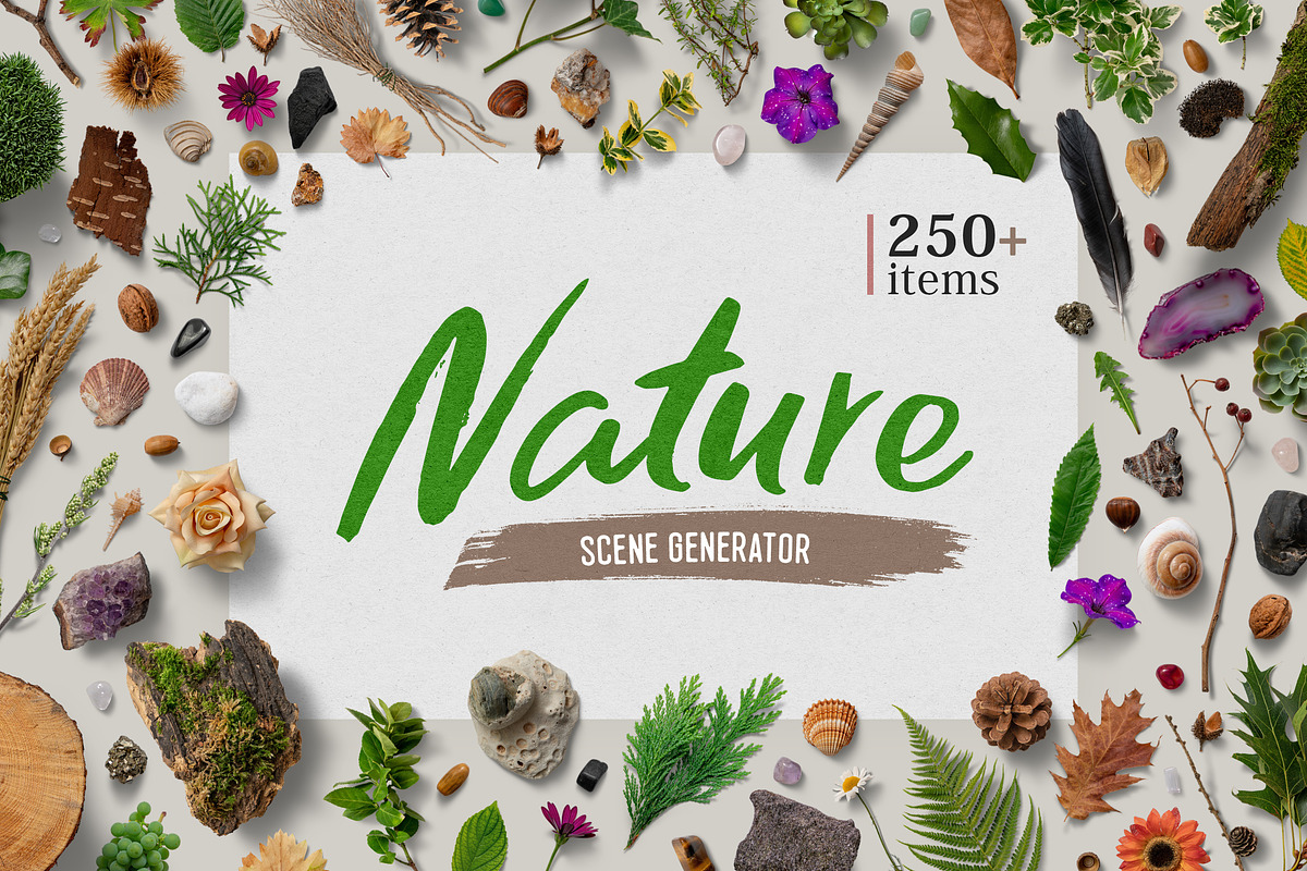 Nature Scene Generator, a Product Mockup by h3design (Photo 1 of 19)