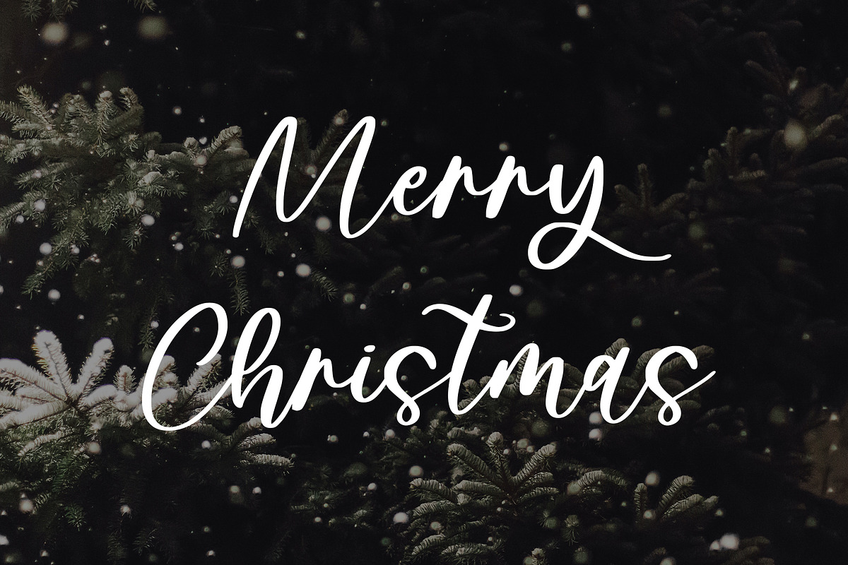 Incredible Holiday - Handwritten, a Handwritten Font by Arendxstudio (Photo 8 of 9)