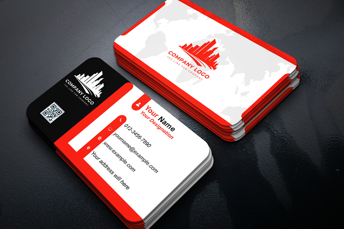 Modern Editable Business Card