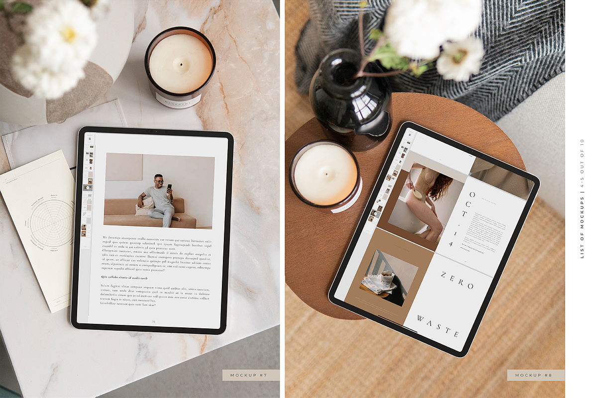 Balance | iPad Screen Photo Mockups, an iPad Mockup by Katsia Liat (Jazwinska) (Photo 5 of 6)