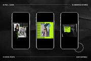 Neon Instagram PSD + Canva, a Social Media Template by Marie T (Thumbnail 10 of 15)