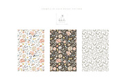 Watercolour Floral Seamless Patterns, a Pattern Graphic by bhldesigns (Thumbnail 4 of 10)