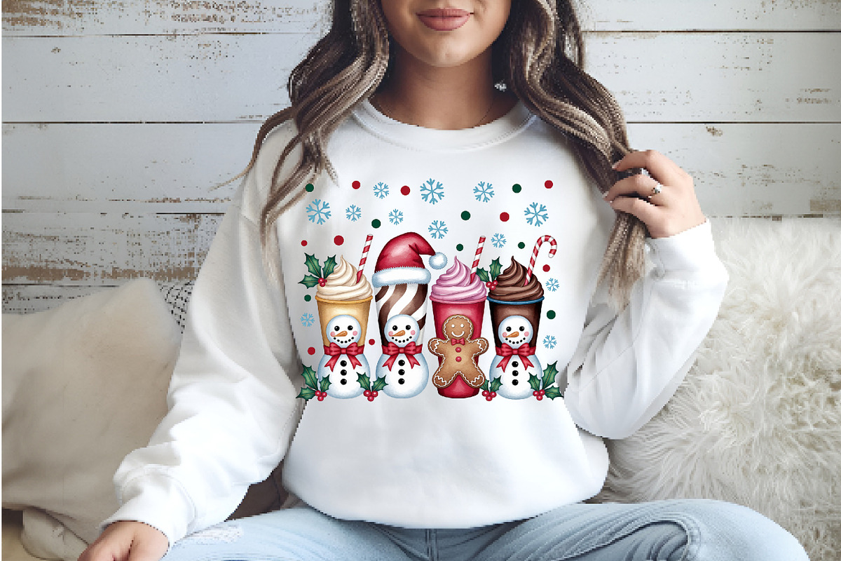 Christmas Sublimation Design, an Illustration by Watercolor design (Photo 2 of 6)