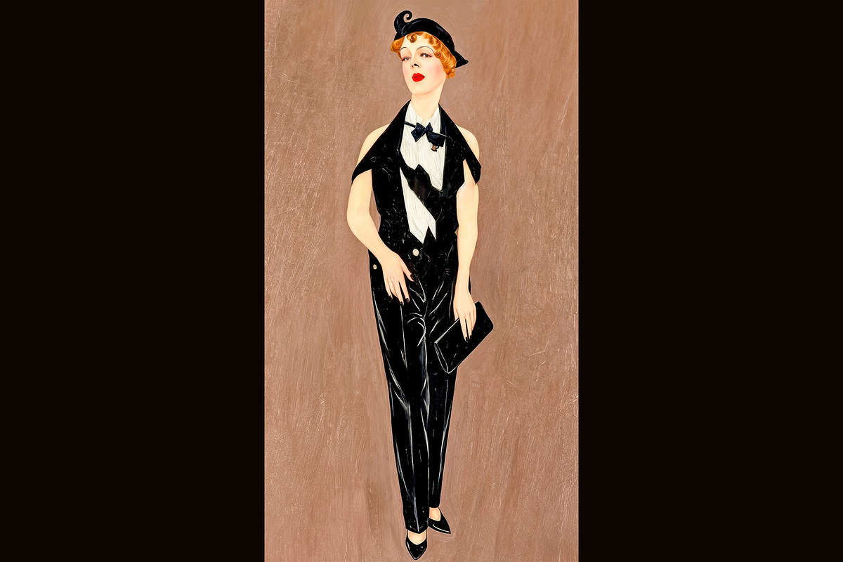 Vintage Fashion Illustration Pack, a Person Illustration by StockVerse Creative (Photo 5 of 7)