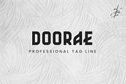 Doorae Font Sans Serif, a Sans Serif Font by Izalsye (Thumbnail 1 of 7)
