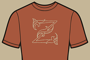 Woodcut Dropcaps, a Blackletter Font by kaer_shop (Thumbnail 11 of 12)
