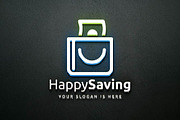 Happy Saving Paper Money Wallet Logo, a Branding & Logo Template by jongcreative (Thumbnail 3 of 4)