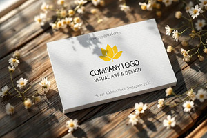 Business card, PSD Mockup