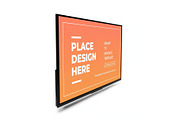 Smart TV Display Mockup Template Set, a Device Mockup by DesignRushMarket (Thumbnail 7 of 11)