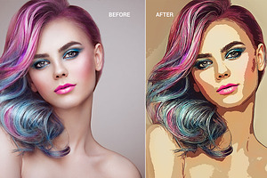 Vector Art Sketch Photoshop Action