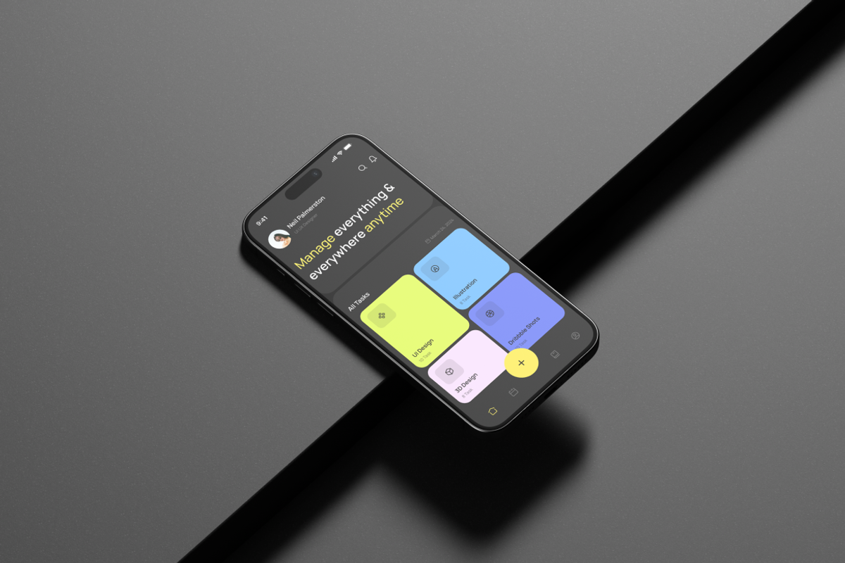 Tâche - Task Manager App, an App Template by Rahardi Creative (Photo 3 of 4)