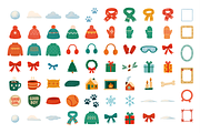 Cozy Winter Dogs Clipart – Hand, an Illustration by Yana_mide (Thumbnail 10 of 16)