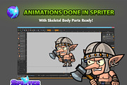 Goblins Ememies Sprites 07, an Illustration by CreativeGameArt (Thumbnail 3 of 4)