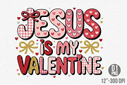 Jesus is My Valentine Png, Valentine, an Illustration by Designking (Thumbnail 1 of 6)