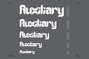 Gaiax - Futuristic Font, a Sans Serif Font by Enxyclo Studio (Thumbnail 5 of 11)
