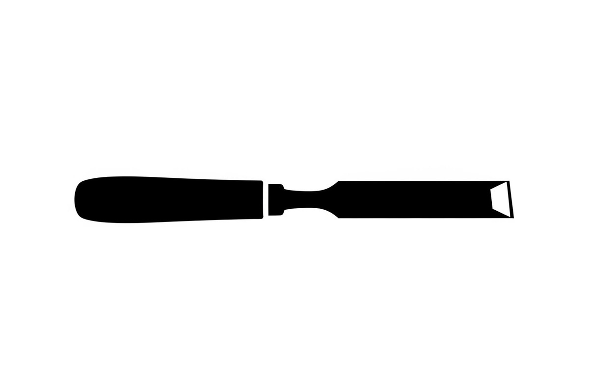 Wood Chisel Tool Silhouette Bundle, a Graphic by Gfx_Store (Photo 2 of 10)
