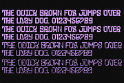 Exploring Vastness - Sport Font, a Sans Serif Font by 177Studio (Thumbnail 7 of 8)