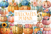 Cute Girly Pumpkin Png, an Illustration by SinaCreation (Thumbnail 1 of 7)