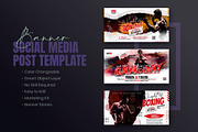 Boxing Social Media Post Template, a Social Media Template by Creative_View (Thumbnail 8 of 8)