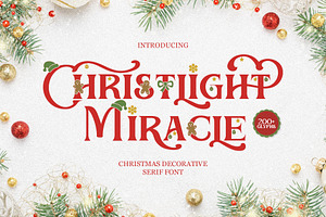 Christlight - Decorative Serif Font