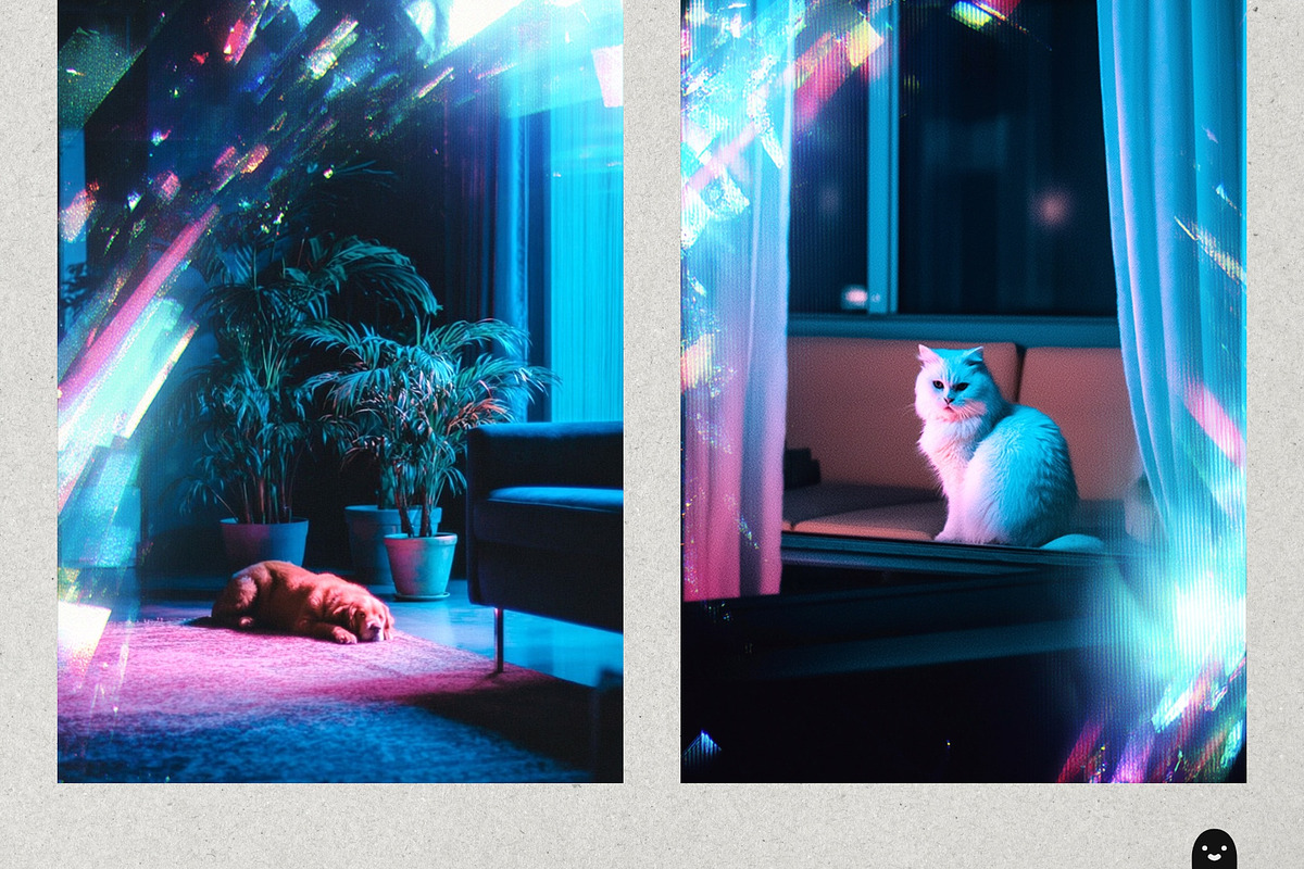 Cyber Beam Overlays, a Texture Graphic by PhotoSpirit (Photo 4 of 8)