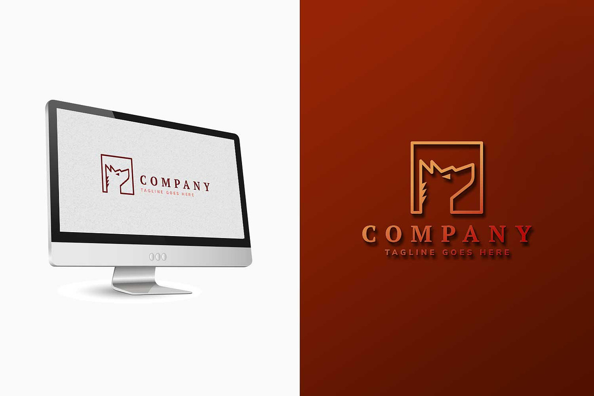 Shepherd Dog Logo, a Branding & Logo Template by C_Monica (Photo 2 of 2)