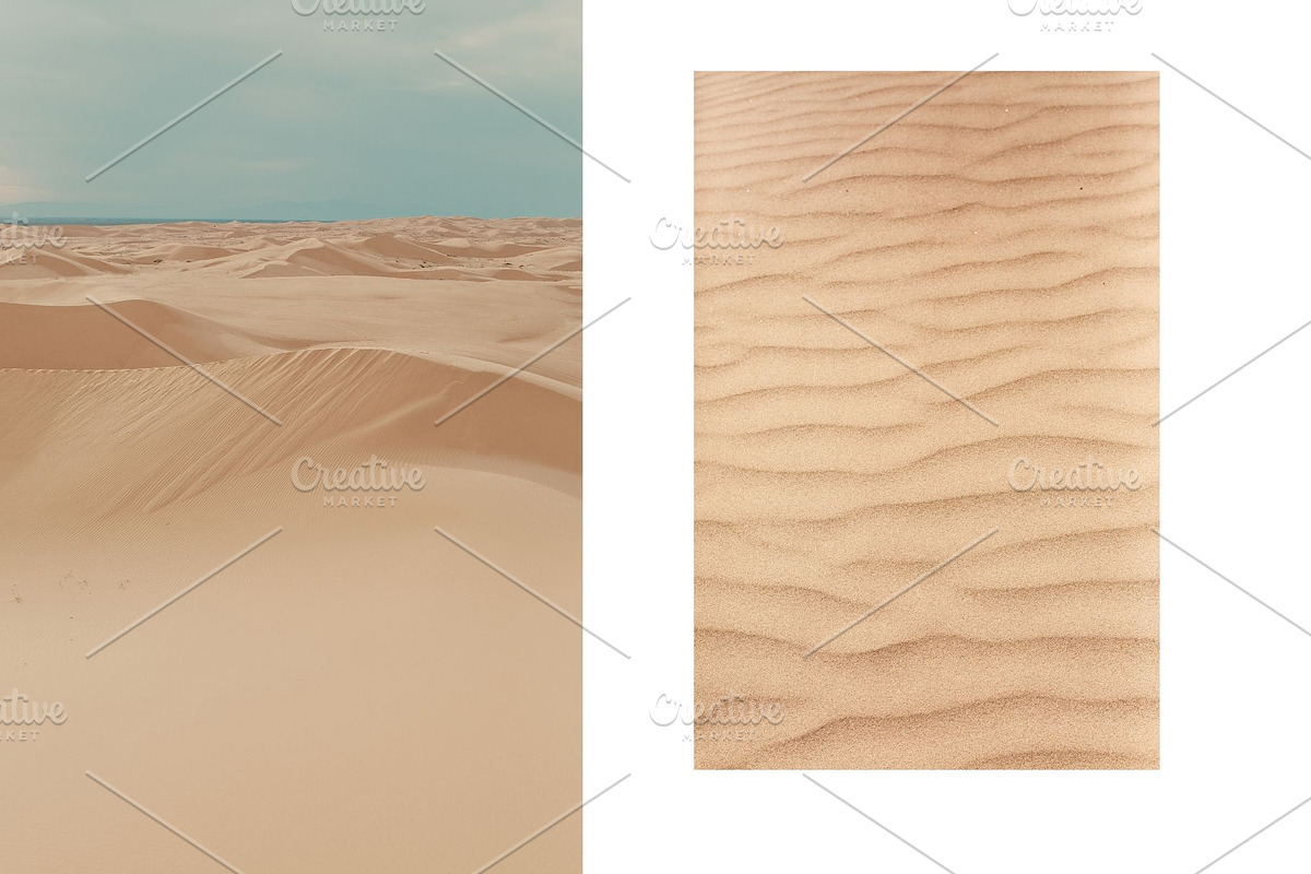 Painterly Sand Dunes Wall Art, a Nature Photo by Munopia (Photo 3 of 8)