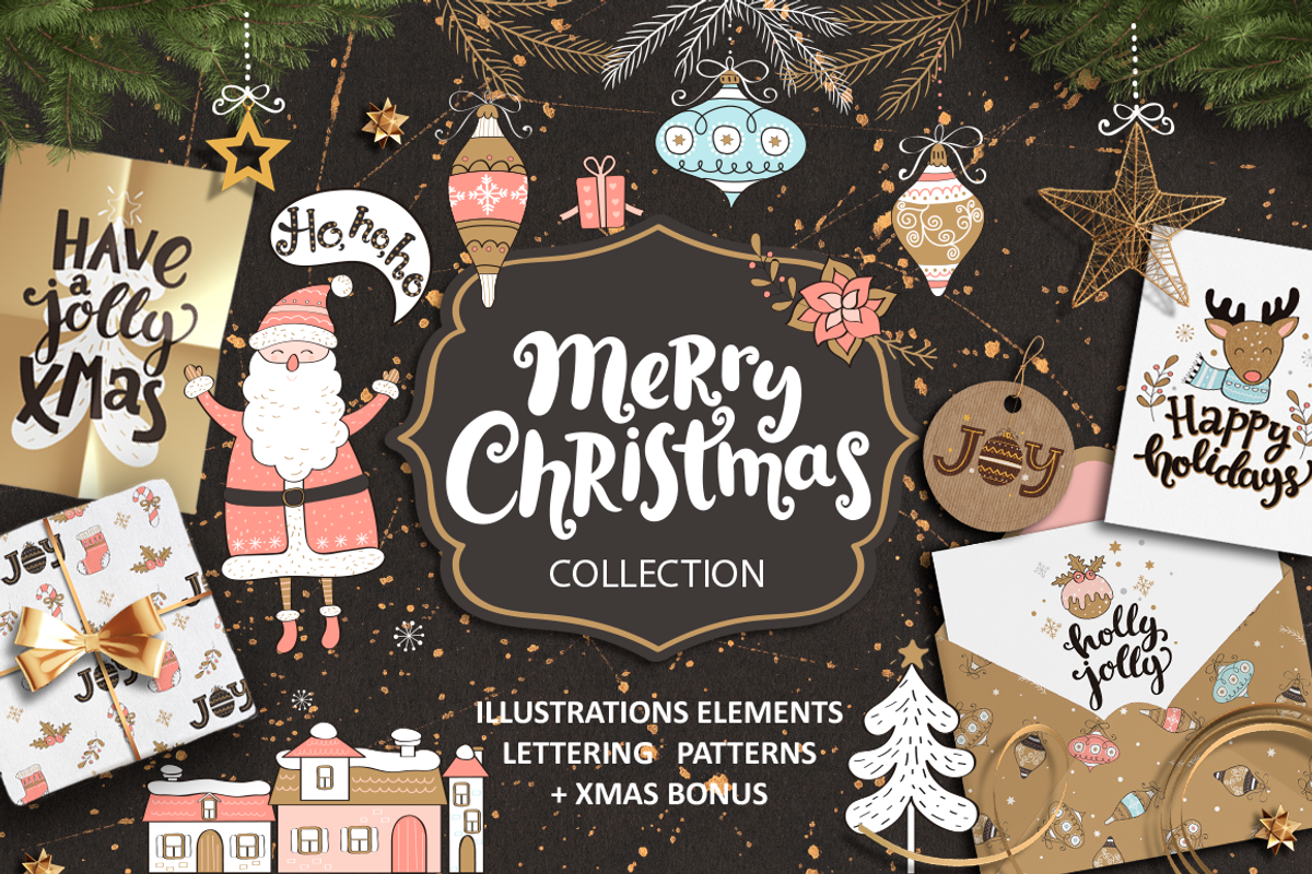 Merry Christmas collection., an Illustration by tanda_V (Photo 1 of 5)