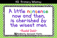 KG Primary Whimsy