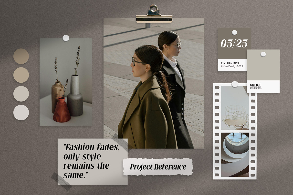 Vintera - Condensed Modern Elegant, a Serif Font by roomspace creative lab (Photo 8 of 10)