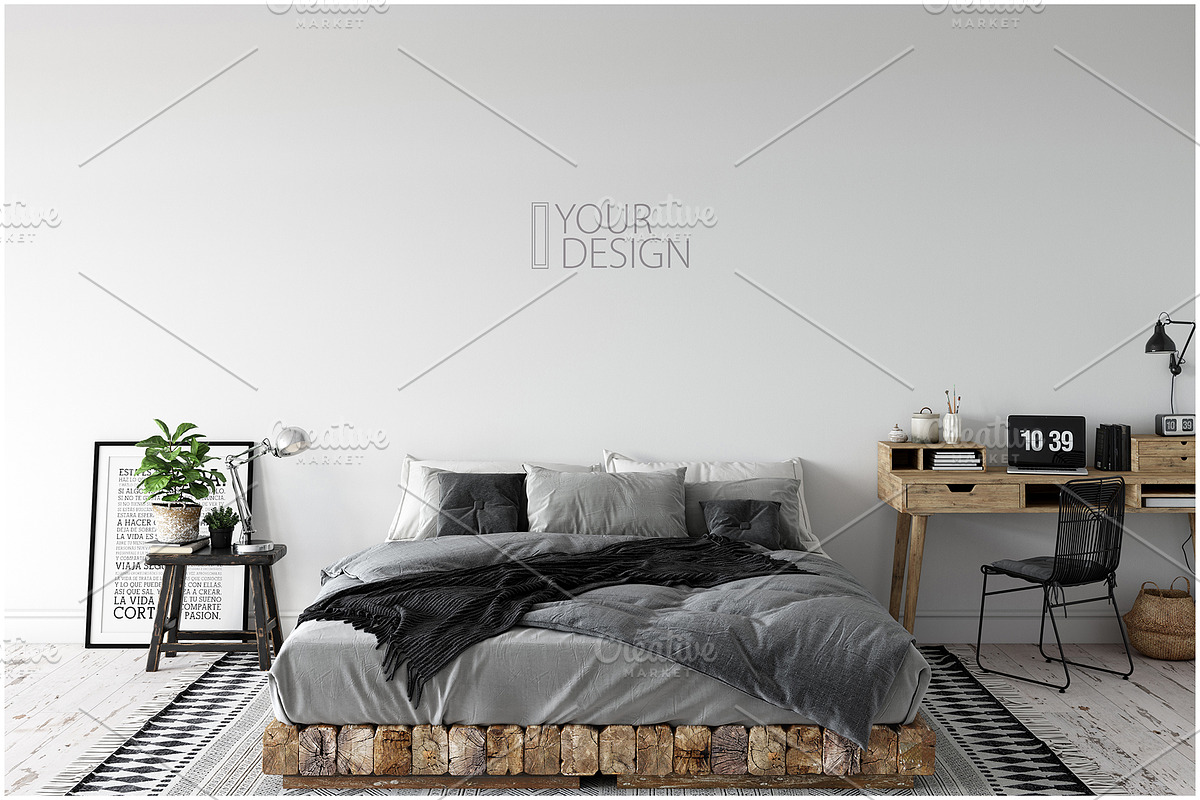 Frames & Walls Mockup Bundle - 5, a Print Template by Yuri-U (Photo 17 of 31)
