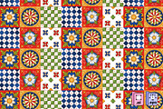 Sicily Majolica Tile Pattern, a Pattern Graphic by MISS CHATZ (Thumbnail 4 of 4)