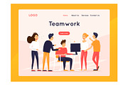 landing page, an App Template by Podis (Thumbnail 9 of 16)