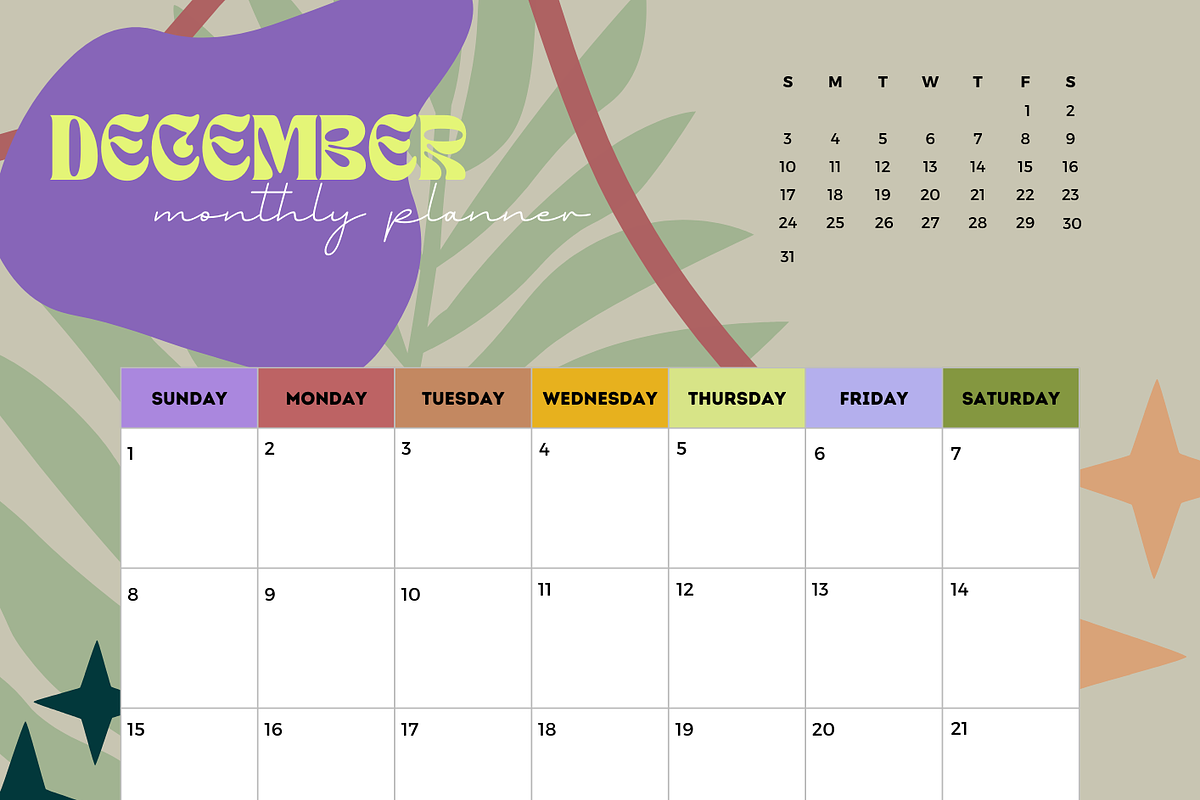 Feminine Boho Style 2024 Calendar, a Design Template by The Lone Crowd (Photo 6 of 7)
