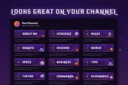 Halloween Twitch & Kick Panels, an Object Graphic by Gear Store (Thumbnail 5 of 7)