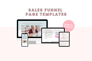 Pastel Sales Funnel Template Set, a WordPress Template by ltsdesigns (Thumbnail 1 of 3)